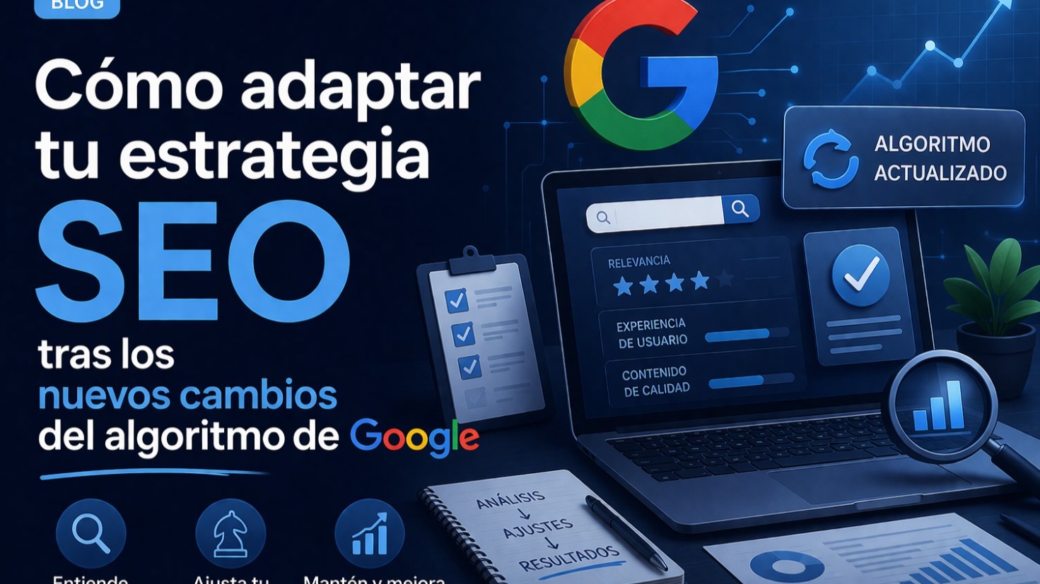 Cómo adaptar tu estrategia SEO tras los nuevos cambios del algoritmo de Google